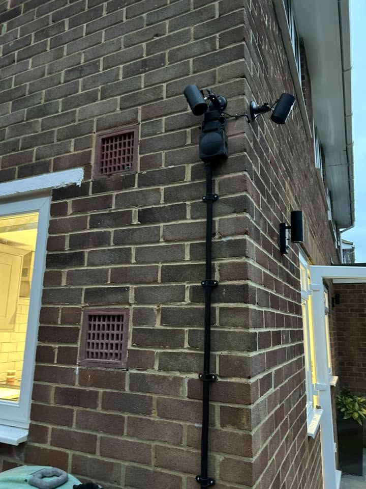Bunce Electrical installing renewable energy equipment at a property near Sutton