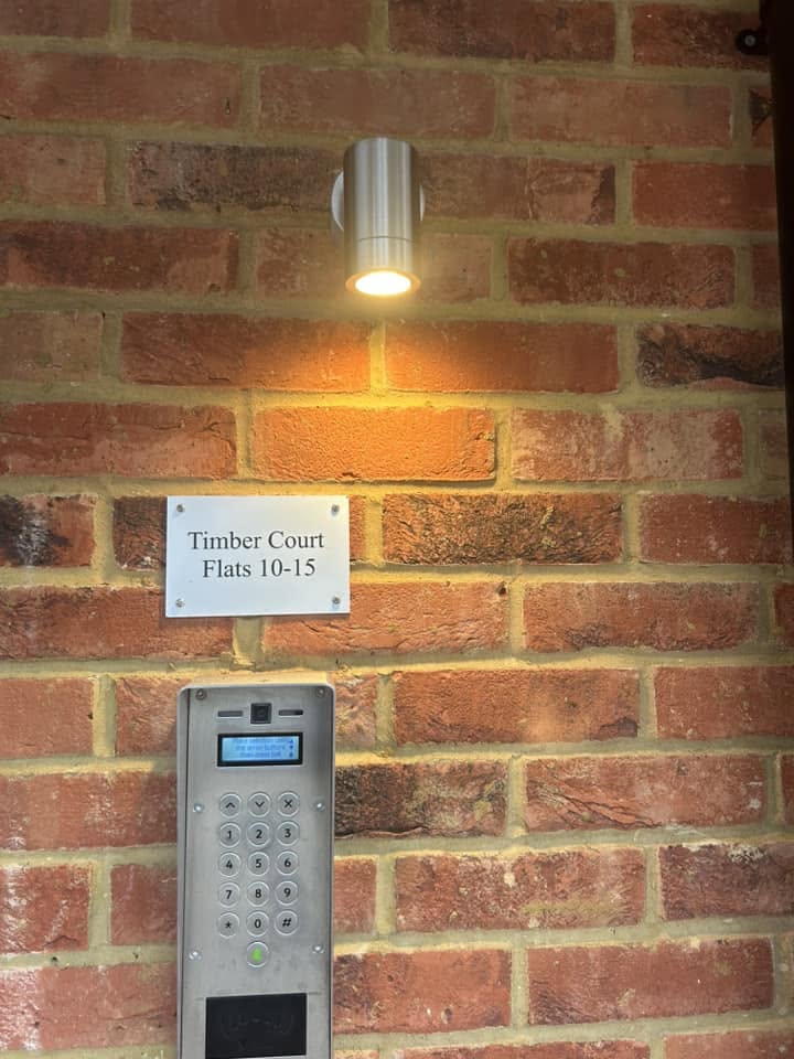 Finished electrical installation by Bunce Electrical near Worcester Park